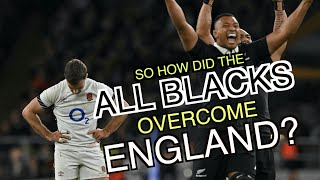 So how did the All Blacks overcome England  Analysis  Autumn Nations Series 2024 [upl. by Adas]