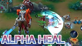 ALPHA WITH WINTER TRUNCHEON AND HIGHEST HEAL [upl. by Hakkeber60]