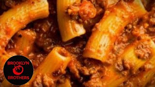 How to Make Sausage Rigatoni l Easy Bolognese Recipe [upl. by Anirdna]