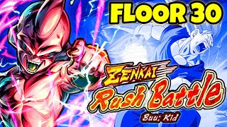 Ultimate Gohan Solos Kid Buu Floor 30 Zenkai Rush Battle  Dragon Ball Legends [upl. by Elime]