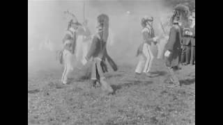 A 1914 shamfight reenactment of a 1798 Rebellion battle in Ballywalter [upl. by Icats]