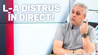 Cornel Dinu a intrat în direct și la distrus pe Șumudică „Mă uit la «Șoșodică» ăsta E cerșeală” [upl. by Baily]