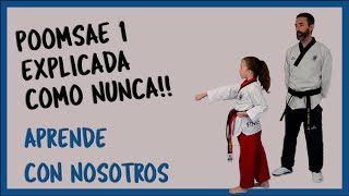 POOMSAE 1 Taekwondo IL JANG paso a paso de manera FÁCIL✔️🥋 [upl. by Ostap]