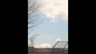 Military helicopters over Toronto [upl. by Jamnes]