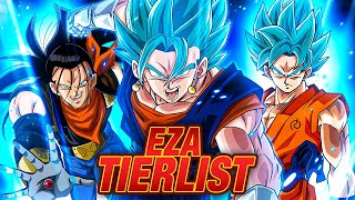 START OF THE YEAR TOP 10s 2021 TOP 10 SUMMONABLE EZAS IN DOKKAN TIER LIST DBZ Dokkan Battle [upl. by Drexler]