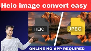 Heic image ko kaise convert karen  How to change heic to jpg or jpeg  By Shivam Singh [upl. by Lunette]