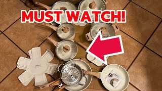 CAROTE 21 Piece Cookware Sets Nonstick Pots amp Pans Full In Depth Review [upl. by Ibrik]