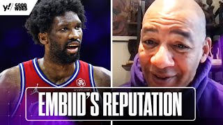 Is JOEL EMBIID earning a REPUTATION as a dirty player  Good Word with Goodwill  Yahoo Sports [upl. by Dde]