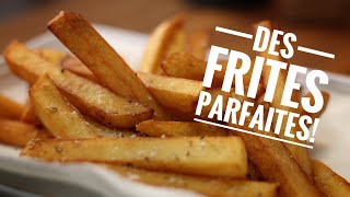 Des frites parfaites 🍟 croustillantes et moelleuses  Astuces 👌 [upl. by Jarin]