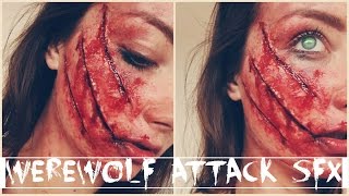 WEREWOLF ATTACK x CLAWED FACE  Easy SFX Tutorial [upl. by Arvid]