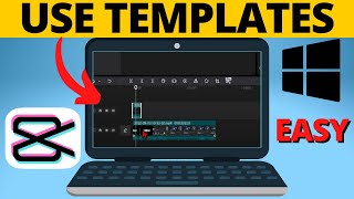 How to Use CapCut Templates on PC or Laptop [upl. by Anuahs]