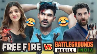 Free fire vs PUBG 😜🤣 South movie Hindi funny dubbed  RDX Mixer [upl. by Melina]