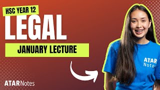 HSC Year 12 Legal Studies January Lecture [upl. by Anika]