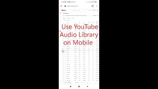 How to Download and Use Free Music From YouTube Audio Library on Mobile [upl. by Lerrej508]