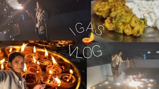 IGAS VLOGðŸ˜€ðŸª”  igas vlog diya [upl. by Ecinahs]