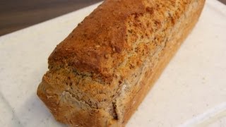 Vollkornbrot selbst gemacht einfach schnell und lecker Schritt für Schritt Rezept  recipe [upl. by Kale239]