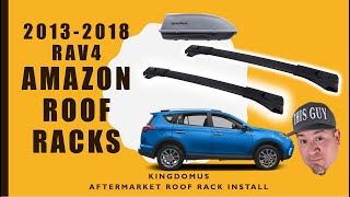 Toyota Rav4  Installing an After Market Roof Rack [upl. by Gabe775]