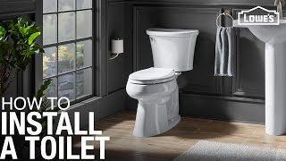 How to Replace and Install a Toilet [upl. by Jacob880]