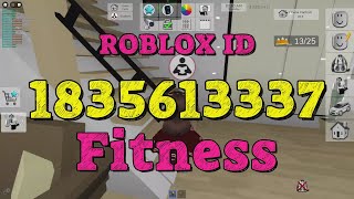 FITNESS Roblox Song Codes [upl. by Winshell]