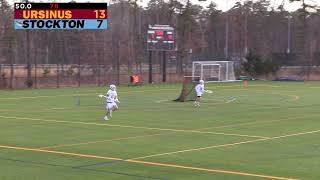 Mens Lacrosse vs Ursinus [upl. by Epoh]