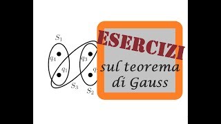 FCE10  Esercizi sul teorema di Gauss  non incrociare i flussi calcolali [upl. by Cia]