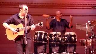 Dave Matthews Vusi Mahlasela amp Hugh MasekelaWeeping Carnegie Hall New York City NY 10102014 [upl. by Yuh]