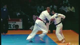 kyokushin karate knockout ।। kyokushin karate world tournament youtubevideo karate sports [upl. by Laurentium]