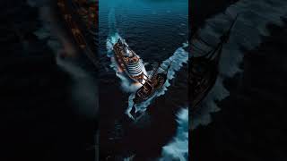 Cruise vs Pirate Ship Unbelievable Sea Battle [upl. by Acirretahs340]