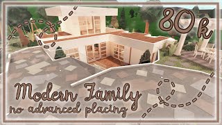 Bloxburg Build  Modern Underground Family House basements only 80k [upl. by Animrac]