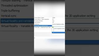 Nvidia Virtual Reality PreRendered Frames 1 or 4  Maximum Pre Rendered Frames Nvidia Control Panel [upl. by Lledualc]