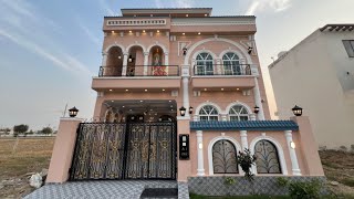 5 Marla Facing Park Spanish House In Central Park Housing Scheme Lahore  1 Cr 90 Lac Demand [upl. by Gaillard]