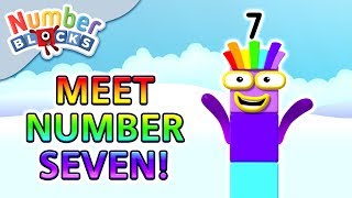 Numberblocks Meet Number Seven  Meet the Numberblocks  Learn to Count [upl. by Seamus]