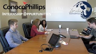 ConocoPhillips High School Internship Oppurtunities [upl. by Nnyllatsyrc]