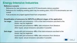 GHG emission calculations for Energy Intensive Industries – Presentation by JRC [upl. by Orelee]