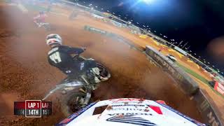 GoPro Broc Tickle  2021 Monster Energy Supercross  Atlanta 2  450 Main Event Highlights [upl. by Jaclyn]