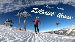 Skiing in Zillertal Arena [upl. by Lias274]