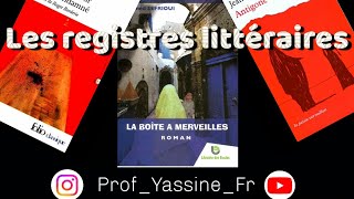 Les registres littéraires [upl. by Arobed]