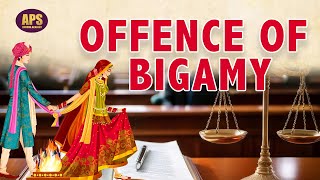 Offence of Bigamy  hindulaw [upl. by Amelie]