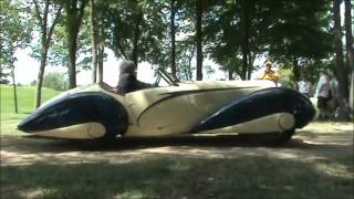 1937 Delahaye 135M Roadster Startup Sound and Details [upl. by Nnyladnarb]