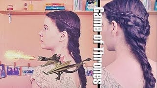 ► Daenerys Targaryen of Game of Thrones Hair Tutorial [upl. by Dolley857]