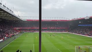 Sheffield United  Greasy chip butty song  vs Preston North End [upl. by Laohcin]