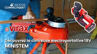 Présentation de la cintreuse électroportative Ministem 18V  2517 de Virax [upl. by Goodhen]