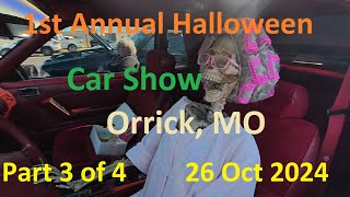 1st Annual Halloween Car Show Orrick MO Part 3 of 4 [upl. by Andie799]