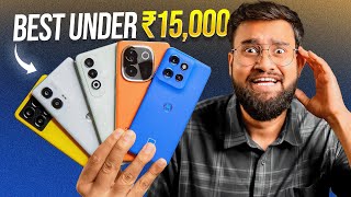 Top 5 Best Mobile Phones Under ₹15000⚡Amazon amp Flipkart Sale 2024  Best Phone Under 15000 😱 [upl. by Ander26]