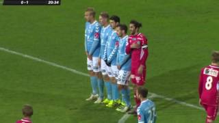 Sandnes vs Kongsvinger 0  2 All Goals Highlights 05 November 2016 [upl. by Melar]