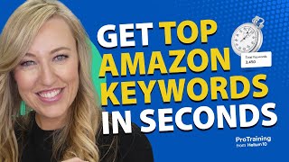 How to Find the Top Amazon Keywords for a Niche or Group of Products  Cerebro Pro Training [upl. by Hoffer]