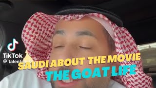 The Goat life Reaction of saudi residanceThe Goat life about Kafeel in saudia arabia [upl. by Alenoel]