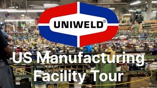 Uniweld US Manufacturing Facility Tour  An Inside Look [upl. by Myer90]