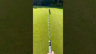 Rarest Golf Club Ever Chain Link Golf Putter Shaft golf golfputt golfputting [upl. by Rollins]