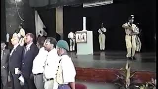 Combermere Schools Remembrance Ceremony 1996 [upl. by Damales680]